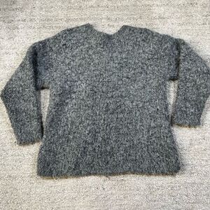 Gleneden Grey Alpaca Wool Women’s Pullover Sweater